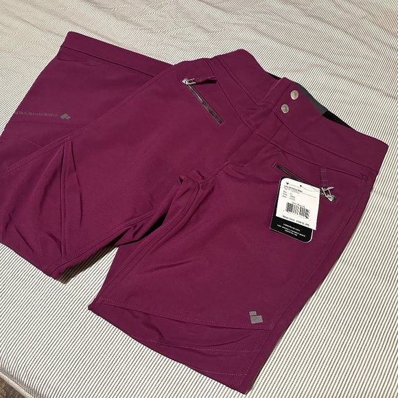 ⛷️⛷️ NWT Obermeyer Jolie Softshell Pant :: MAGENTA :: GIRLS XL :: SIZE S ⛷️⛷️ - Picture 2 of 9